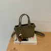 Otoño 2026 Nuevo Estilo Coreano Bolso de Mano Sencillo Bolso Cubo Sencillo de Moda Bolso de Hombro Único con Textura Bolso Cruzado