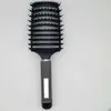 Peine Personalizable en Stock: Peine de costillas, Peine curvo grande con corona esponjosa, Peine de cojín para peinar cabello rizado y liso, Peine alisador Tt
