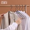 Nuevo colgador de ropa cuello oblicuo soporte de ropa de metal de hierro tipo Z para armario colgador de ropa de madera colgador de ropa de comercio exterior fabricantes al por mayor