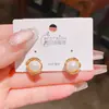 [Colección Perla] Pendientes Versátiles de Moda Exquisitos y de Alta Gama Chapados en Oro para el Día a Día, Pendientes de Alta Gama y Elegantes