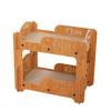 Rascador para Gatos de Doble Capa Nido para Gatos Resistente al Desgaste y a Volcaduras Espacio Amplio Rascador para Gatos Nido para Gatos Integrado para Afilar las Uñas Juguete para Gatos en stock