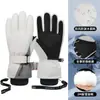 Guantes de Esquí Invierno para Hombre Guantes Cálidos 3m Engrosados Cortavientos Resistentes al Frío Impermeables Pantalla Táctil Guantes de Ciclismo para Mujer