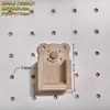 Accesorios Personalizados para Tablero Perforado, Estantes de Madera Maciza, Palitos de Madera, Cerillos de Colores, Estantes de Almacenamiento Multifuncionales, Accesorios Decorativos