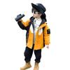 Ropa para niños Chaqueta de forro polar para niños 2025 Nuevo Otoño e Invierno Parka para niños Chaqueta de algodón Chaqueta acolchada gruesa para bebé