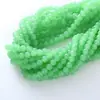 8 mm 50 Piezas/Paquete Cuentas de Vidrio Multicolor Brillantes Redondas Color Sólido Sueltas Transparentes Accesorios para Joyería