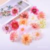 Cabeza de flor de ciruelo artificial accesorios hechos a mano DIY flor de tela para pared estilo antiguo hanfu tocado accesorios para el cabello accesorios para coche de boda