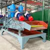 Máquina Recuperadora de Arena Fina, Máquina Integrada de Deshidratación por Vibración de Alta Frecuencia, Placa de Pantalla Ciclónica, Fabricante de Pantalla para Lodos de Carbón Tipo 1836, Lavado con Agua