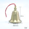 2.8 sino de latão mini sino de vento de metal DIY e acessórios de material DIY sino de Natal entrega de peça única