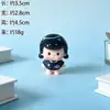 Mini figura de moda que brilla en la oscuridad, adorno de escritorio lindo versión Q, muñeca de niña adorable, juguete de regalo de cumpleaños, decoración transfronteriza