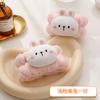 Bonita pulsera de peluche con dibujos animados para lavarse la cara, absorbente de sudor y humedad, ideal para niñas.
