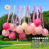 Ins Picnic Salida de Primavera Globos de Borlas Coloridos Foto al Aire Libre Jardín de Infantes Cultural y Creativo Diseño de Escena de Fondo de Escenario