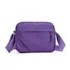 Bolso Cruzado de Lona Estilo Japonés de un Solo Hombro para Mujer Gran Capacidad Bolso Cuadrado Pequeño Casual Versátil para Chicas Múltiples Bolsillos Bolso de Hombro para Viajes