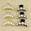Pinza para el Cabello Grande de Perla de 4 cm, Elegante y con Estilo, Sencilla y a la Moda, Pinza para el Cabello Versátil de Celebridad de Internet, Pinza Superior, Pinza para Cola de Caballo, Venta al por Mayor