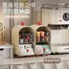 Fofo e Simples Sala de Chá Caixa de Armazenamento para Sachês de Chá e Café Gaveta Multicamadas Tipo Gaveta Prateleira de Armazenamento para Mesa de Jantar de Mesa Prateleira de Armazenamento
