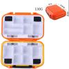 HENGJIA/HENGJIA Caja de Accesorios Impermeable Flip Desmontable Luya Caja de Herramientas Multitamaño Caja de Almacenamiento de Señuelos