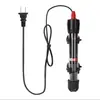 Controlador de temperatura de agua para acuario transfronterizo, varilla calefactora a prueba de explosiones, termostato para acuario, luz, varilla calefactora de temperatura constante automática para agua salada