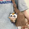 Adornos Colgantes de Peluche de Dibujos Animados Originales de Animalitos Pequeños, Colgantes Creativos de Muñecos Oso y Conejo de Estilo Bosque de Gama Alta para Bolsas
