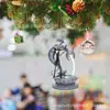 Nuevas Decoraciones Navideñas Interesantes, Adornos Colgantes para Árbol de Navidad, Colgantes para Mochila de Coche, Dibujos Animados para Decoración del Hogar
