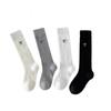 [Nuevo Producto] Calcetines de Malla Fina para Niñas de Primavera y Verano Calcetines de Caña para Niños Estilo Coreano Bordado de Lazo Calcetines para Pantorrilla de Niñas