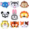 Máscaras de Feltro Transfronteiriças, Máscaras de Olho Infantis, Máscaras de Desenho Animado, Máscaras de Olho para Performance de Arte de Animação, Máscaras de Dança para Performance de Festa