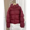 Chaqueta Corta de Algodón a la Moda Estilo Coreano para Mujer, Invierno 2026, con Capucha, para Figuras Petite, Chaqueta Gruesa de Moda Estilo Coreano