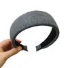 Diadema Ancha de Punto Estilo Coreano Retro para Mujer, Diadema de Corona Alta que Hace que la Cara Parezca Más Pequeña, Elegante Accesorio para el Cabello, Nuevo y Moderno Adorno para el Cabello