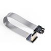 LDK D4-A2 micro HDMI fêmea para HDMI macho curvo destacável FFC cabo fotografia aérea cabo fpv