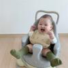Miniheeee Babero de silicona para bebé coreano ins, babero impermeable, bolsillo para comida, artefacto antisuciedad para bebé