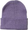 Chapéu de Tricô Novo Estilo Coreano Chapéu Plano Cor Pura Chapéu de Outono e Inverno Cúpula Retrô Chapéu Quente para Exterior Chapéu Tendência para o Frio