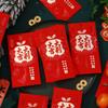 Ano do Carneiro Sacos de Envelope Vermelho de Ano Novo Universais com Estampagem Dourada, Atacado Novo Modelo 2027, Material Rígido Espessado, Lembrança de Agradecimento Universal