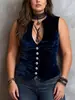 Moda Feminina Europeia e Americana 2026 Novo Colete Camisa de Veludo Jaqueta Casual Tendência Site Independente da Amazon
