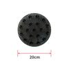 Zhixiao 20cm-60c malla transpirable controlador de raíces chasis base de llanta de plástico negro PP engrosado controlador de raíces