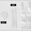 Vasos de Papel Desechables Engrosados con Tapas Vasos Comerciales para Leche de Soya a Prueba de Fugas a Prueba de Quemaduras Ecológicos de Pulpa de Papel Vasos para Bebidas Calientes Venta al por Mayor por Caja