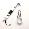 Chaveiro de desempenho BM cordão de celular modificado pingente de carro de metal pulseira de tecido com pingente bordado
