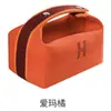 Nueva bolsa de cosméticos de lona simple portátil impermeable a prueba de polvo de moda bolsa de almacenamiento de gran capacidad para viaje