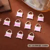 Accesorios de Arte para Uñas Estilo Nuevo Mini Bolso de Moda Dibujos Animados Metal Esmalte Estilo Chanel Decoraciones para Uñas de Niña