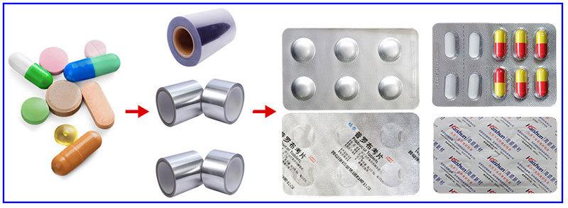 blister packing machine capsule