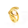 Anillo Nuevo de Moda Ins Europeo y Americano Incrustado con Circonita, Ajustable, Joyería Única, No se Desvanece, Venta Directa del Fabricante, Wholesale