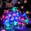 Cordão de Luz Solar LED Bola Bolha Gota de Água Estilo Camping Luz de Atmosfera Decoração de Quarto Luz de Estrela com Luz de Planeta Exterior