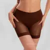 Leggings de Malla Fina Europeos y Americanos Transfronterizos Cintura Media Pantalones de Seguridad Pantalones Moldeadores para Mujer Pantalones Cortos para Mujer Calzoncillos Boxer 4137