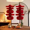 Nuevo Colgante de Carácter Feliz para Boda China Panal Estéreo Adornos Decoración para Habitación de Boda Sala de Estar Suministros de Boda