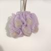 Venta Directa de Fábrica Bola de Baño de PE con Esponja, Flor de Baño Grande con Cuerda para Colgar para Limpieza, Exfoliación de Espalda y Masaje