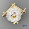 Cabeça de azaléia artificial diâmetro 6cm pequena peônia faça você mesmo acessórios de flores falsas roupas florais decorativos guirlanda adereços