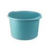 Cubo de plástico para baño de pies con masaje doméstico para remojo profundo de piernas y pies, lavabo para pies, preservación del calor y la salud, cubo grande y profundo