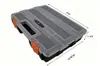 Caja de Piezas con Compartimentos Accesorios de Ferretería Caja de Almacenamiento de Plástico Portátil con Múltiples Compartimentos Caja para Clasificación de Componentes Terminales Apilable y Extraíble