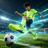 Zapatillas de fútbol infantiles Messi para verano y otoño, zapatillas de fútbol TF para niños, entrenamiento de competición estudiantil, zapatillas de fútbol recomendadas por profesores