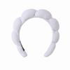 Amazon Pulseira de Rosto Faixa de Cabelo Explosões Transfronteiriças Conjunto de Faixa de Cabelo para Lavar o Rosto Esponja de Topo Craniano Alto Faixa de Cabelo Nuvem Acessórios de Cabelo Femininos