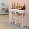 Estilo Europeo Vestíbulo Sala de Estar Mesa de Entrada Estilo Americano Mesa Consola Gabinete Lateral de Pared Cubierta Decorativa para Radiador de Hierro Forjado