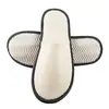 Zapatillas desechables de algodón y lino para hotel, zapatillas para casa de huéspedes de hotel, zapatillas de hospitalidad para el hogar, zapatillas gruesas antideslizantes de algodón y lino, venta al por mayor