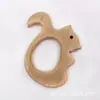 Suministro directo de fábrica palo para morder dientes de bebé Madera de haya diente calmar forma de animal palo para morder dientes morder música